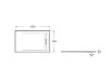 PLATO DUCHA AQUOS PIZARRA 200x100 EXTRAPLANO AP6017D03E801200