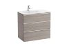 UNIK GAP 3CJ 800 ROBLE CITY TEXT LAVABO IZQUIERDA A851487402