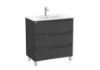 UNIK ALEYDA 3CJ 800 LAVABO CENTRO NEGRO MATE A851824523