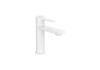 GRIFO MONOMANDO LAVABO TARGA-N CUERPO LISO BLANCO MATE A5A325FB00