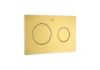 PLACA DE ACCIONAMIENTO PL10 DUAL ORO CEPILLADO A8901890VA