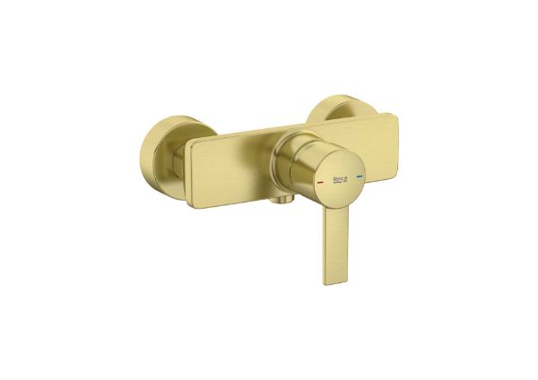 GRIFO MONO DUCHA TARGA-N ORO CEPILLADO A5A215FVA0