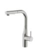 GRIFO MONO FREGADERO GLERA EXTRAIBLE CAÑO RECTO ACERO INOX A5A854DSM0