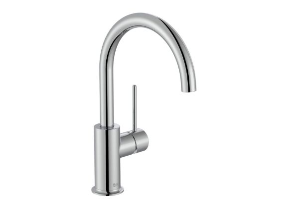 GRIFO MONO LAV NU CAÑO CURVO CUERPO LISO MAN LAT CROMADO A5A4A3FC00