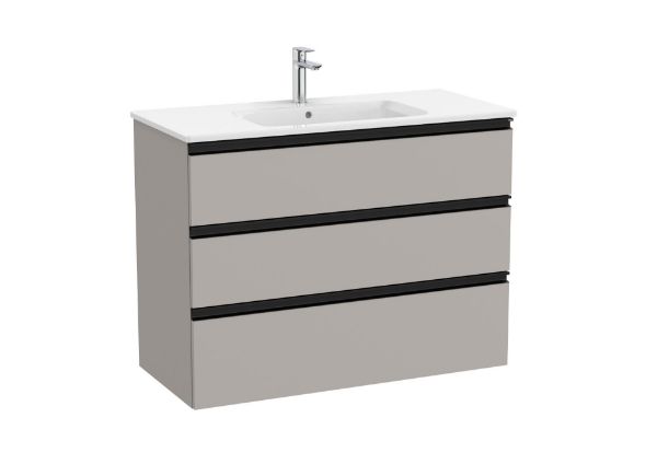 UNIK, MBL Y LAV, MOD GAP 3 CJ  GRIS MT CON LAV CEN. MED 1000X460 A851853547
